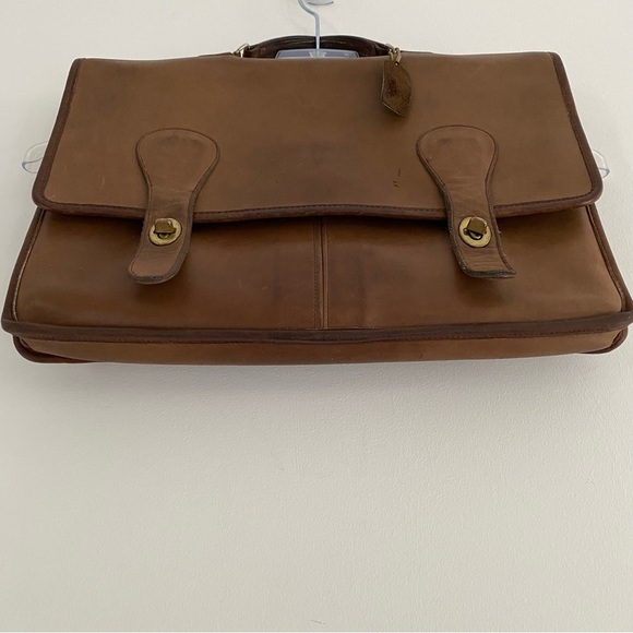 Vintage Coach Legacy Slim Briefcase - Tabac - Picture 8 of 16